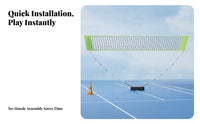 Freestanding Foldable Badminton Net Set Storage Bag Portable Badminton Net
