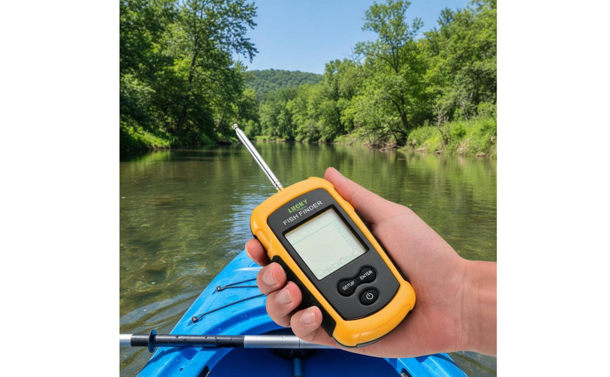 Wireless Aquatic Life Detector LCD Display Castable Acoustic Aquatic Life Detector Outdoor Gear for Lake, River