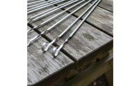 10 Pieces Spiral Grill Skewers Easy to Clean Grilling Kitchen-Grade Cooking Tool for Camping