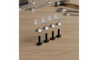 Hockey Eyewear Fastener Kit Replacement Eyewear Screw Kit Easy to Install Sports Gear Accessory for Roller Skating