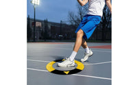 6 Pieces Colored Segmented Basketball Footwork Hoop Hollow Center Footwork Training Rings Color Coded Directional Drill Hoop for Movement Exercises