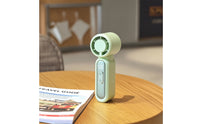 Mini Handheld Fan with Digital Display Pocket-Sized for Outdoor, Desk, Commuters