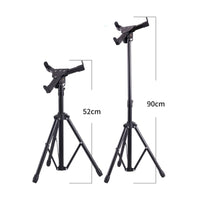 Non-Slip Rubber Feet Snare Drum Stand Foldable Tripod Drum Stand Heavy Duty for Drummers, Beginners, Stage Performance, Music Studio
