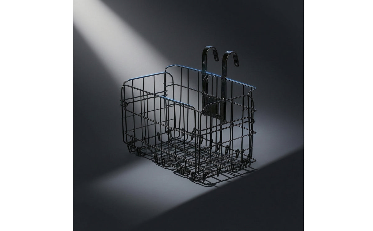 Quick-Release Foldable Cycle Basket Compact Collapsible Bike Basket Easy Storage Strong for Commuters, Commuting, Errands