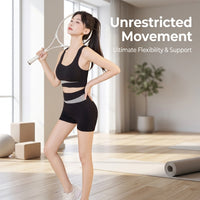 Sports Bra and High Waisted Leggings 2 Piece Outfits for Women, Padded Gym Sets with Quick Dry Material for Running, Pilates for