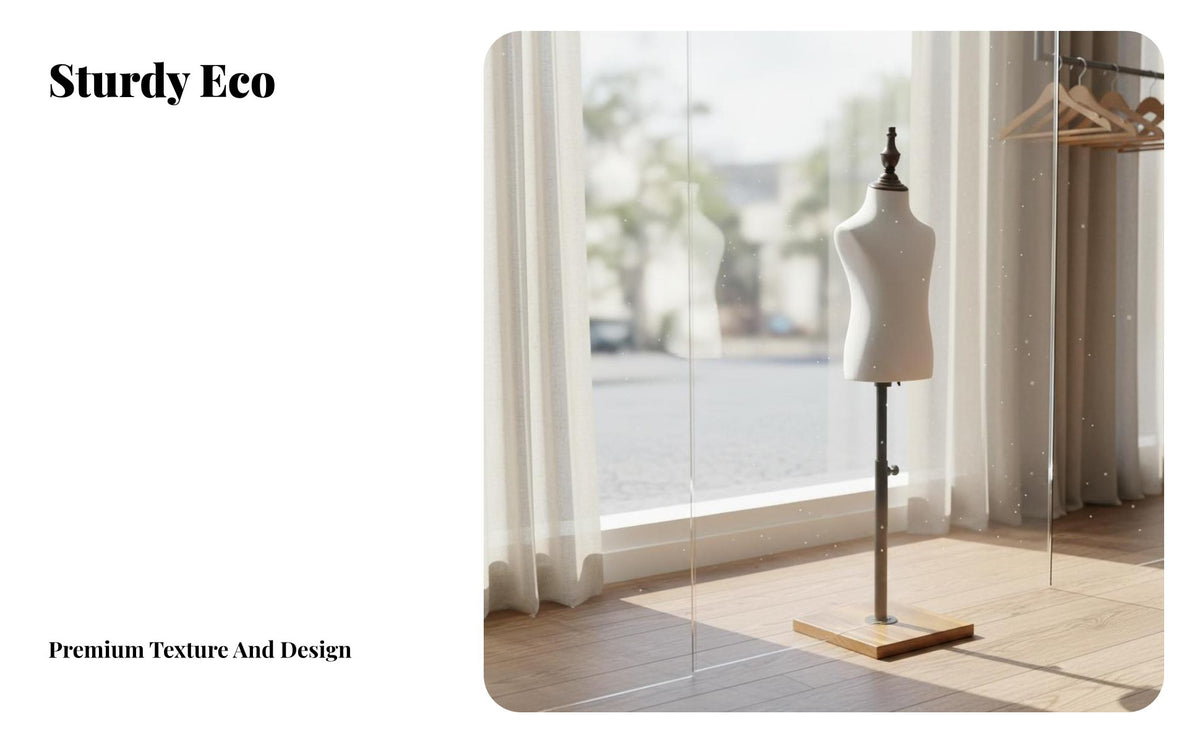 Stable Base Children's Clothing Display Lightweight Child Mannequin Easy to Assemble Child Mannequin Torso Decorative for Boutique Owners, Online Sellers, Shop Window, Trade Exhibition, Photography Studio, Sewing Room