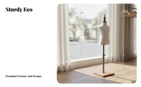 Stable Base Children's Clothing Display Lightweight Child Mannequin Easy to Assemble Child Mannequin Torso Decorative for Boutique Owners, Online Sellers, Shop Window, Trade Exhibition, Photography Studio, Sewing Room