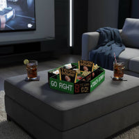 Folding Snack Tray Foldable Paperboard Food Tray Oil-Resistant-Resistant Snack Box for Watch Parties
