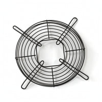 Black Fan Guard with Central Opening Round Wire Fan Guard Rigid Debris Guard Long-Lasting for Technicians, Refrigeration