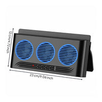 USB Powered Car Window Exhaust Fan Heat Dissipation Vehicle Air Circulator for Summer