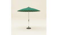 Patio Umbrella with Base Heavy Duty Market Umbrella with Weighted Base Wheeled for Garden, Backyard, Poolside