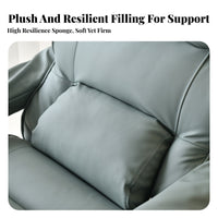 Upholstered Armchair Feline-Resistant Resistant Ergonomic Enveloping Chair Lumbar Support Modern Design for Pet Owners, Balcony