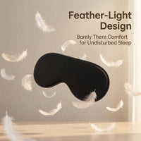 Eye for Sleeping with Ice Pocket, Light Blocking Blindfold with Adjustable Strap, Unisex Travel Essentials Women, Airplane Like Minimalist Design