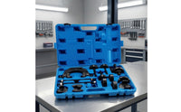 Bushing Press Kit with Case Precision-Machined Bushing Tool Kit with Case Professional for Mechanics, Garage