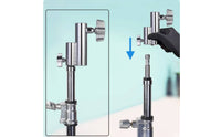 Lighting Adapter Machined Metal Adapter with Thumbscrews Reinforced Components for Video Shoot