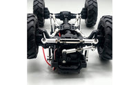RC Link Rods with Shock Absorbers Heavy Duty Link Rod Kit with Rod Ends Easy to Install Chassis Linkage Set
