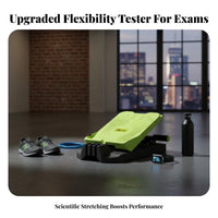 Improves Flexibility Sit and Reach Instructor Non-Slip Surface Calf Stretching Board Heavy Duty Construction Adjustable Calf Stretcher Digital Display for Students, Kids, Beginners, School, Home