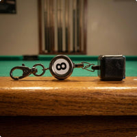 Billiard Chalk Holder Clip Metal Retractable Chalk Holder Transparent Sports Accessory