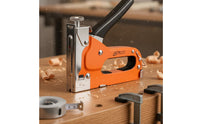 Front-Loading Threetri-Function Staple Metal Body Heavy-Duty Staple for Woodworking