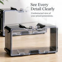 Stackable Display Case for Collectibles and Figurines