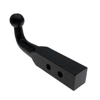 Universal Trailer Hitch Ball Arm Tow Hook for Off-Road Vehicles, Black