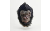 Realistic Full Head Animal Mask Furry Latex Mask with Hair Lifelike Textured for Cosplayers, Partygoers, Halloween, Cosplay, Costume Parties