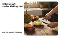 Durian Opener Easy to Use Durian Opening Pliers Sturdy Manual Fruit Opener for Home Cooks, Chefs, Restaurant, Supermarket, Parties