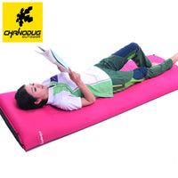 Outdoor Double Inflatable Sleeping Pad, 5cm Thick Self-Inflating Camping Mat, Moisture-Proof Tent Air Mattress for Lunch Break