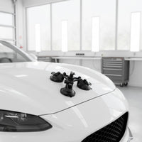 Triple Suction Cup Mount Low-Angle Triple Suction Cup Camera Mount Vibration Reduction for Vloggers, Photographers, Surfboard