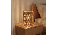 Paper Rope Lampshade Open-Weave Woven Lampshade Bohemian Lighting for Pendant Lamps