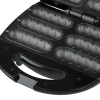 Six-Slot Hot Dogs Machine Easy Clean Electric GrillNo Frying Required Clamshell Grill