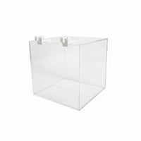 High Clarity Acrylic Bird Bathing Container Easy to Clean Hanging Bird Bathtub Long-Lasting Pet Accessory