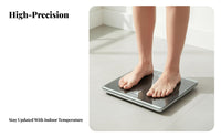 Electronic Physical Weight Scale High Accuracy Digital Bathroom Scale Weighing Machine Strengthened Glass Surface Step-On