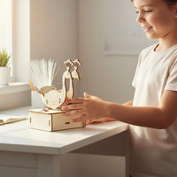 Peacock Science Model Mechanical Motion Ornamental Bird Model Kit Powered Maker Science Experiment Kit for Classroom