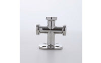 Single Cross Bollard 316 Stainless Steel Cross Bollard Mirror Polished Mooring Bitt for Yacht Builders, Boats, Yachts, Docks