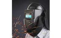 Metal-Joining Helmet Neck Cover Curved Metal-Joining Helmet Bib Black Work Covering for Welders