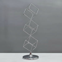 Geometric Flower Display Stand Metal Display Stand Stable Display Rack for Florists, Weddings, Banquets