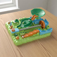 Marble Maze Game Interactive Play Mechanical Track Puzzle Button Control Adventure Game for Tabletop