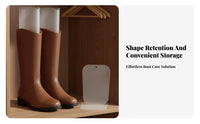 Tall Boot Support Insert Prevents Creases & Sagging Boot Form Insert Reusable Shoe Care Accessory for Women, Wardrobe Organization