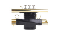 Leather Trumpet Hand Protector Protects Finish Instrument Valve Guard Sweat Protection Musical Instrument Accessory for Students, Instrumentalists
