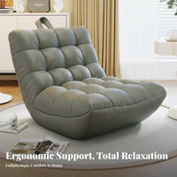 Lazy Sofa Structured Bean Bag Lounger snug Lounge Chair High spine Support Home Seating Fullphysique Relaxation for Comfort Seekers, Adults, Students, Living Room, Bedroom, Balcony, book corner