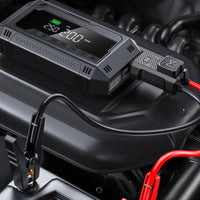 Car Jump Starter with Air Compressor Handheld Jump Starter with Air Compressor Portable Power Bank with Flashlight Rechargeable
