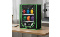 Filament Storage Box Zipper Sealed Filament Organizer Clear Organizer with Window for Makers