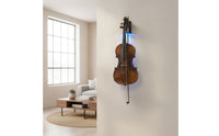 Violin Wall Mount with LED Secure Violin Hanger Easy to Install Hook for Home