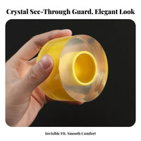 Bangle Protection Tape High Clearness Anti Scratch Jewelry Film Residue Cling Bracelet Film for Storage, Retail Display, Transportation