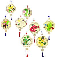 Seasonal Flower Hanging Decorations for Classroom & Corridor Decor