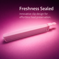 PP Bag Sealing Clips, Reusable Food Set for Snacks, for