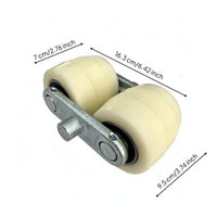 Pallet Jack Load Wheel Wear-Resistant Pallet Jack Load Wheel with Bearings Long for Maintenance Technicians