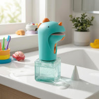 Dinosaur Soap Dispenser Rounded Body Cute Dinosaur Soap Dispenser Playful