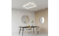 Energy Saving LED Ceiling Lamp Slim Design Minimalist Flush Mount Light